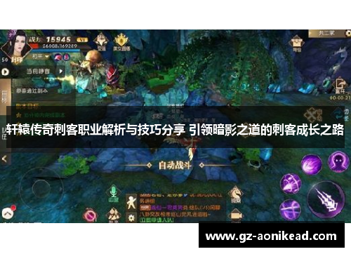 轩辕传奇刺客职业解析与技巧分享 引领暗影之道的刺客成长之路